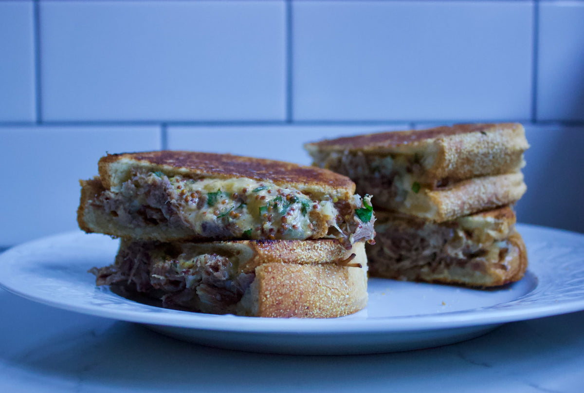 Recipe | Short Rib Grilled Cheese &amp; Caramelized Onion Sandwiches &ndash; Foxhollow Farm