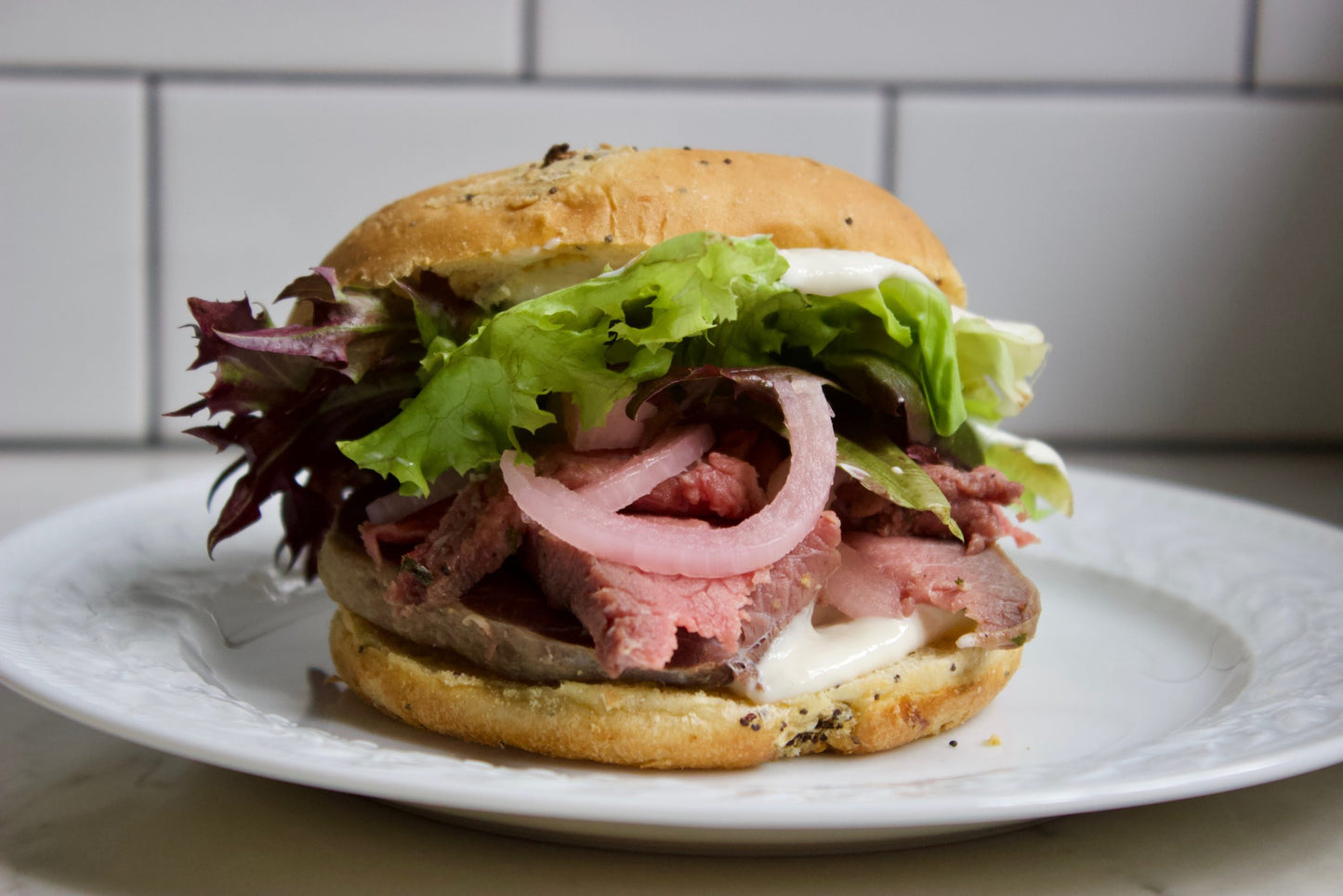 Roast Beef Sandwiches Foxhollow Farm