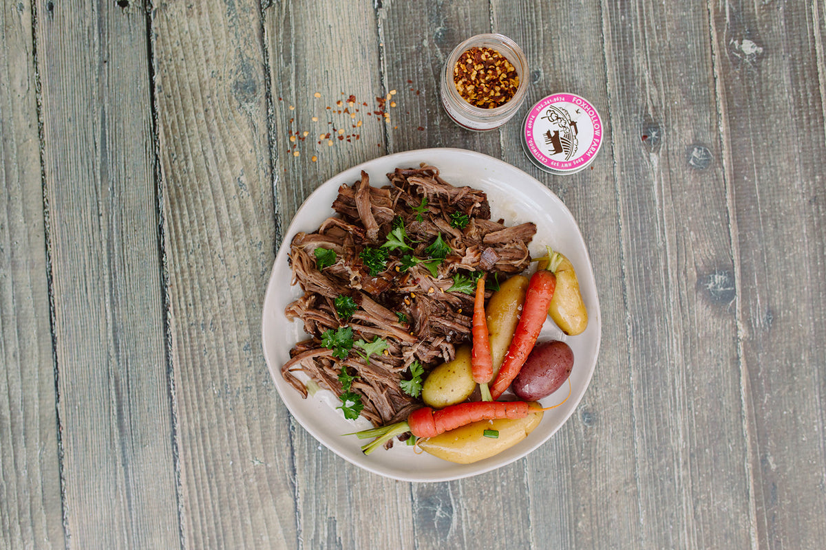 Recipe | Salsa Verde Summer Pot Roast &ndash; Foxhollow Farm
