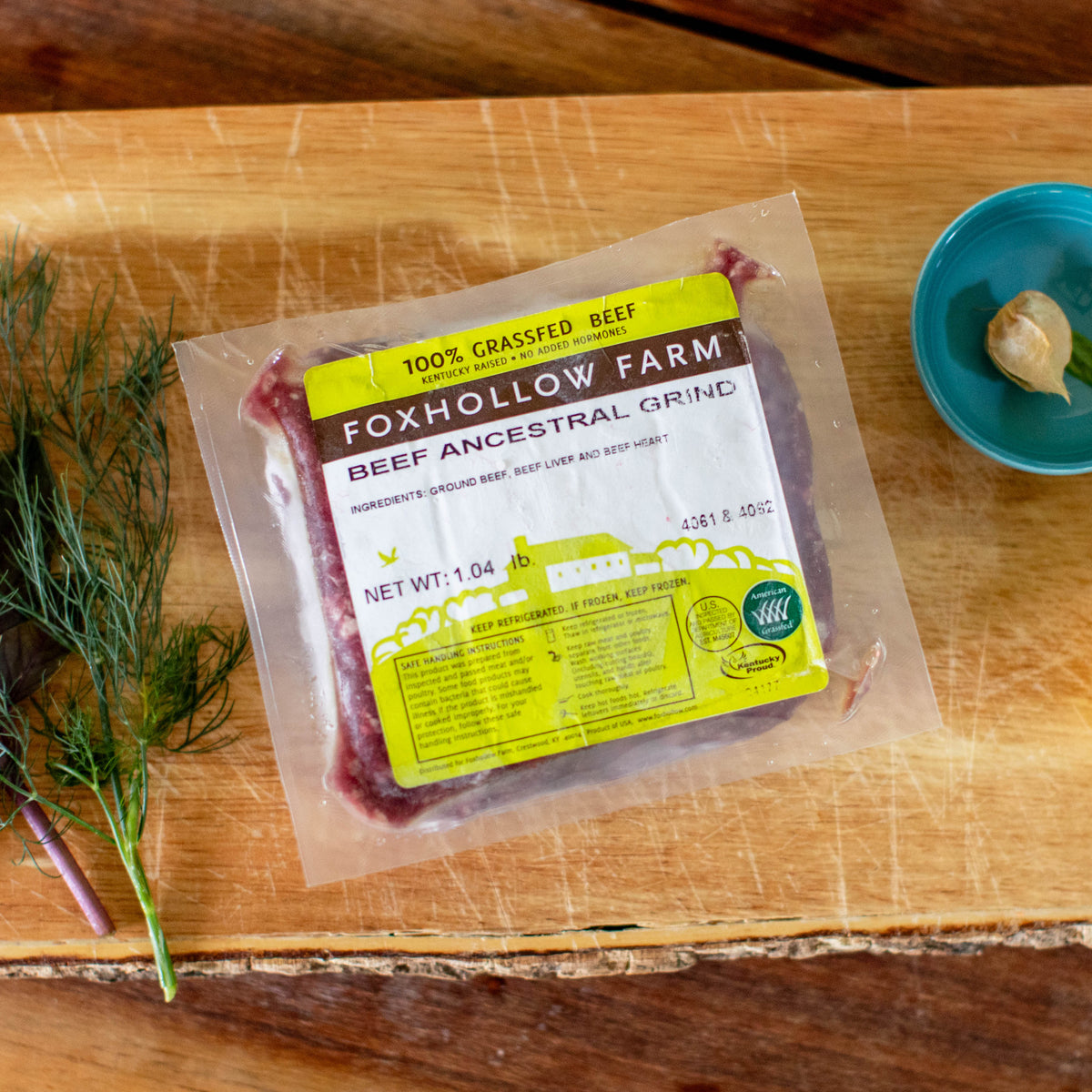 その他 BEEF Ancestral Ground Beef | 100% Grassfed | Foxhollow Farm