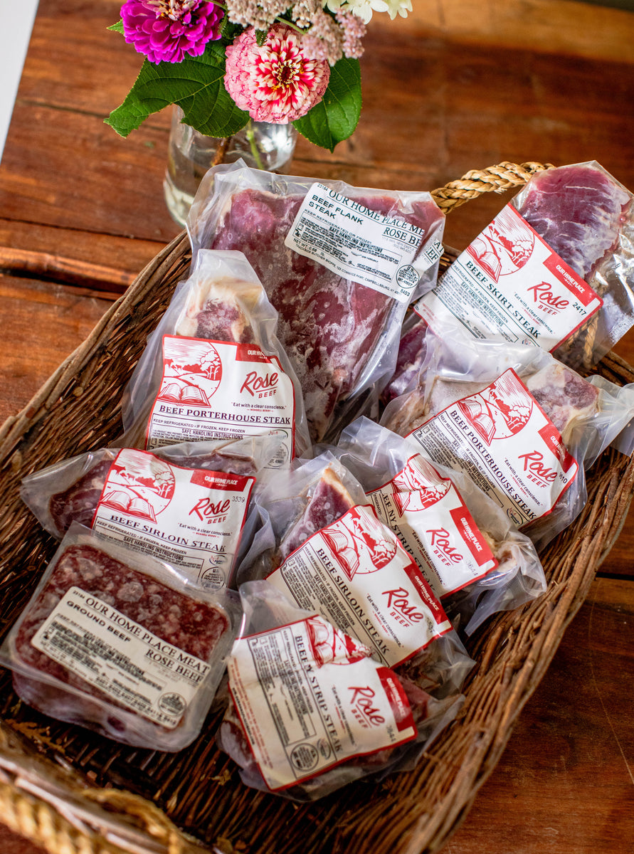 Shop Rose Beef Steak | Premium Grassfed Beef | Foxhollow Farm