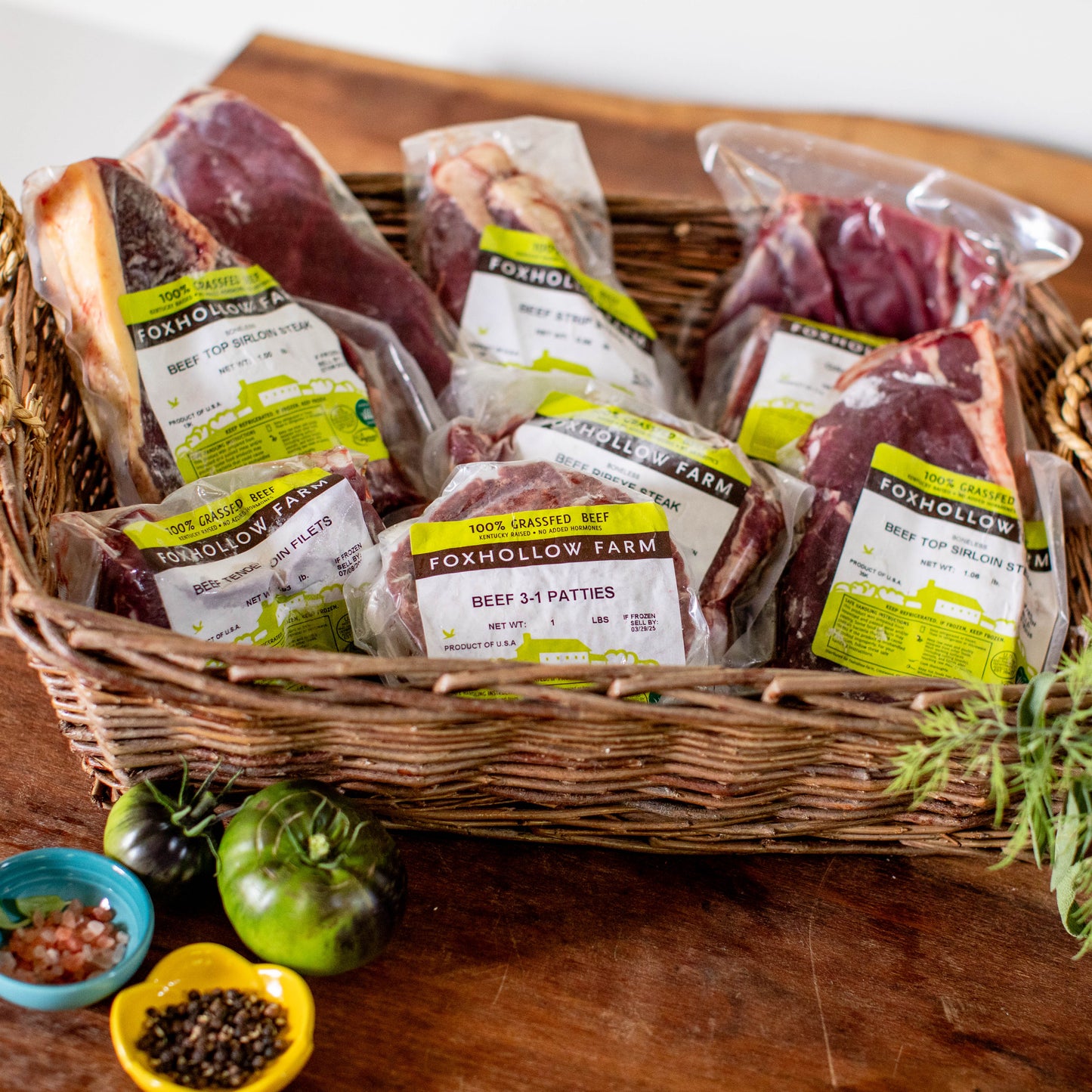 100% Grass Fed Steak Subsription Box Foxhollow Farm