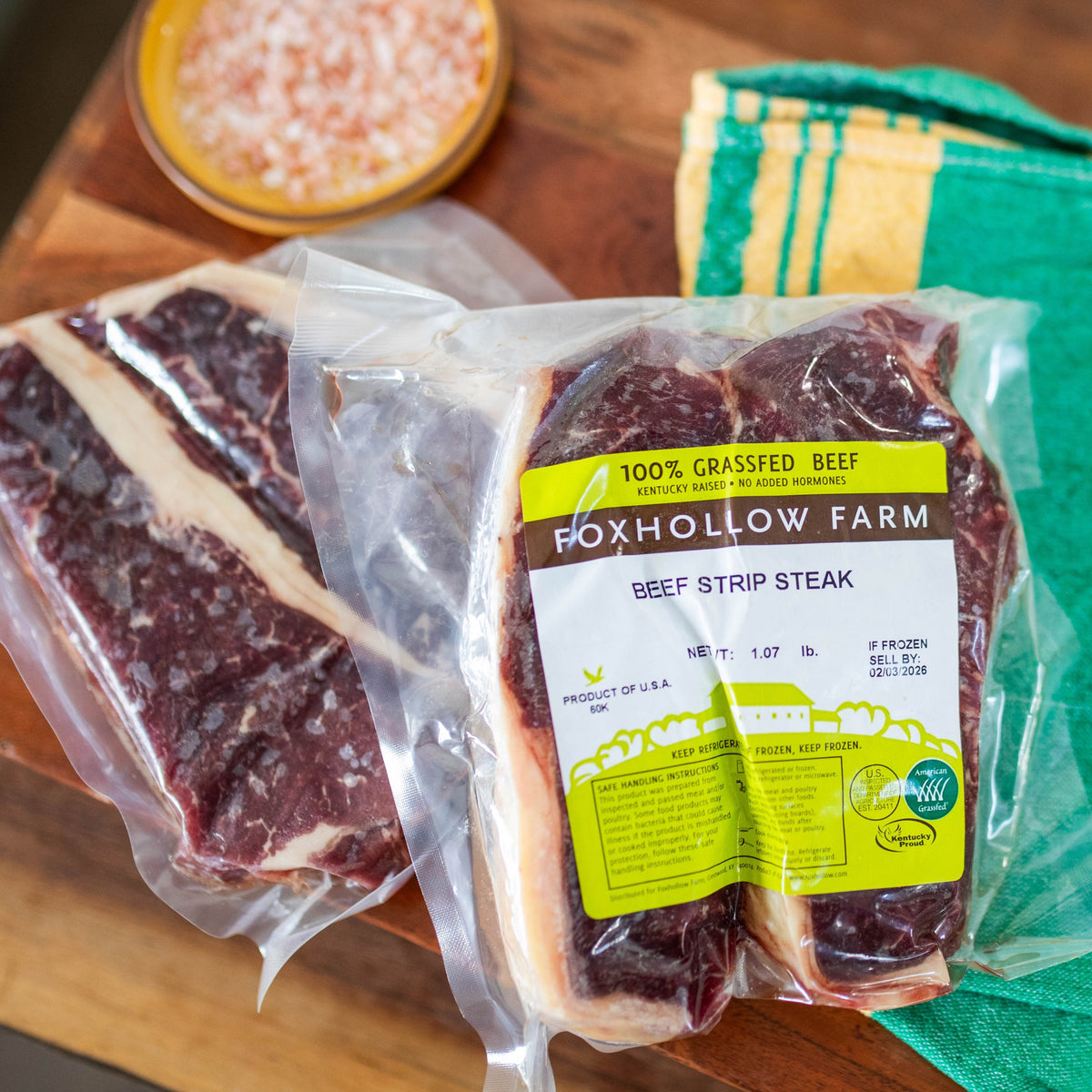 Beef Strip Steak – Foxhollow Farm