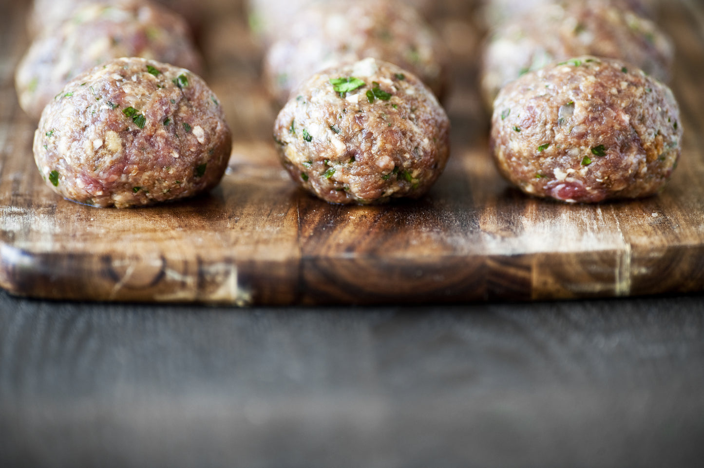 Spicy lamb meatballs