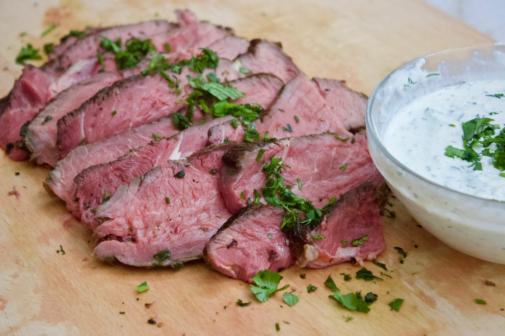 Herb Crusted Sirloin Tip Roast Foxhollow Farm