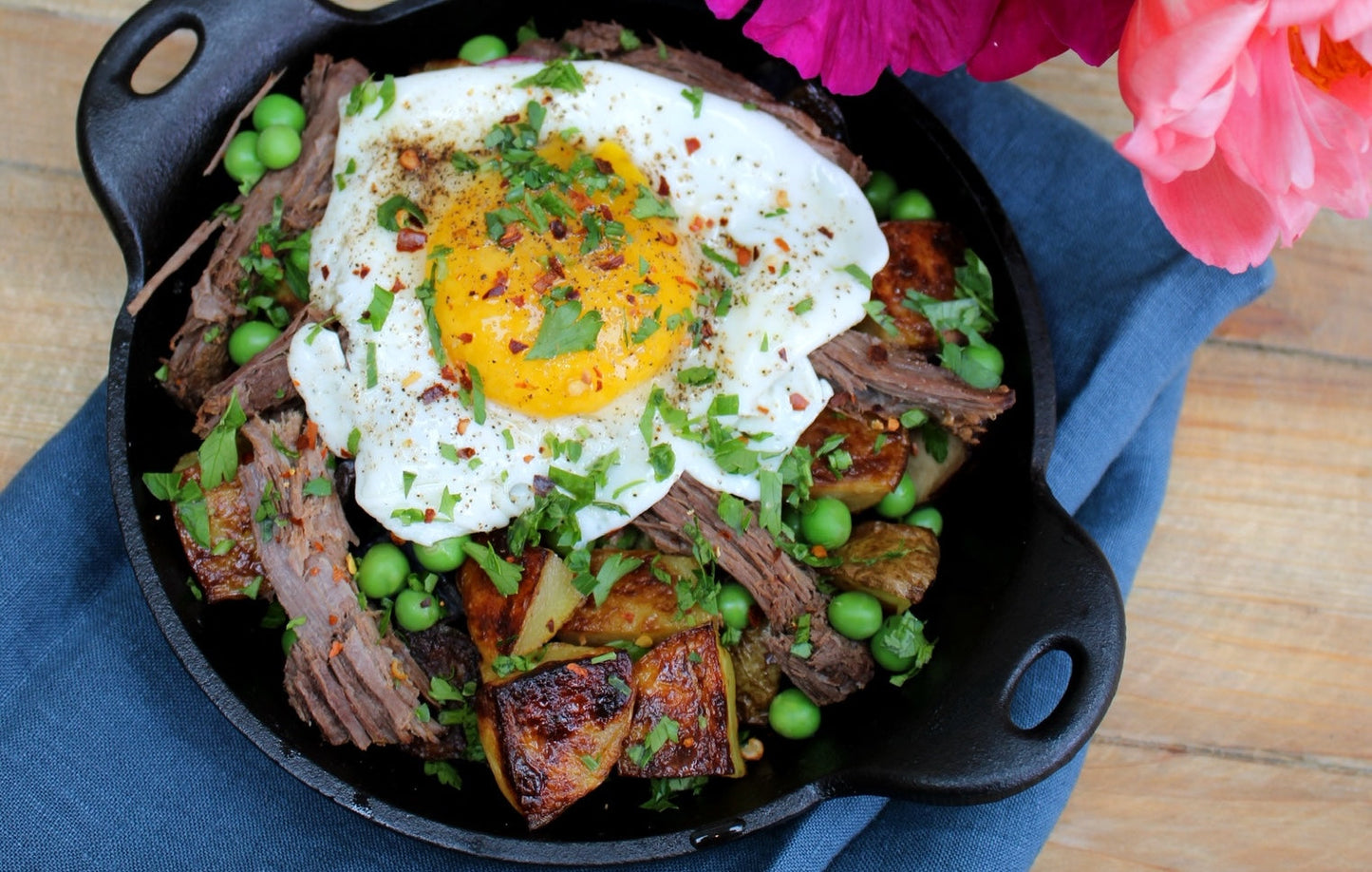 Kentucky Spring Rump Roast Breakfast Hash 