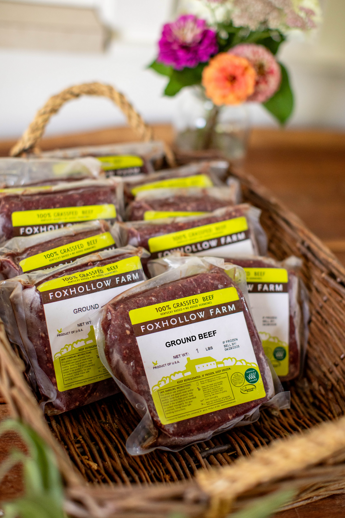 100% GrassFed Ground Beef Subscription Box 